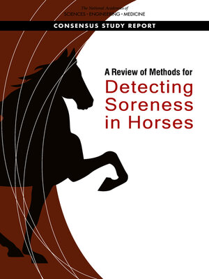cover image of A Review of Methods for Detecting Soreness in Horses
